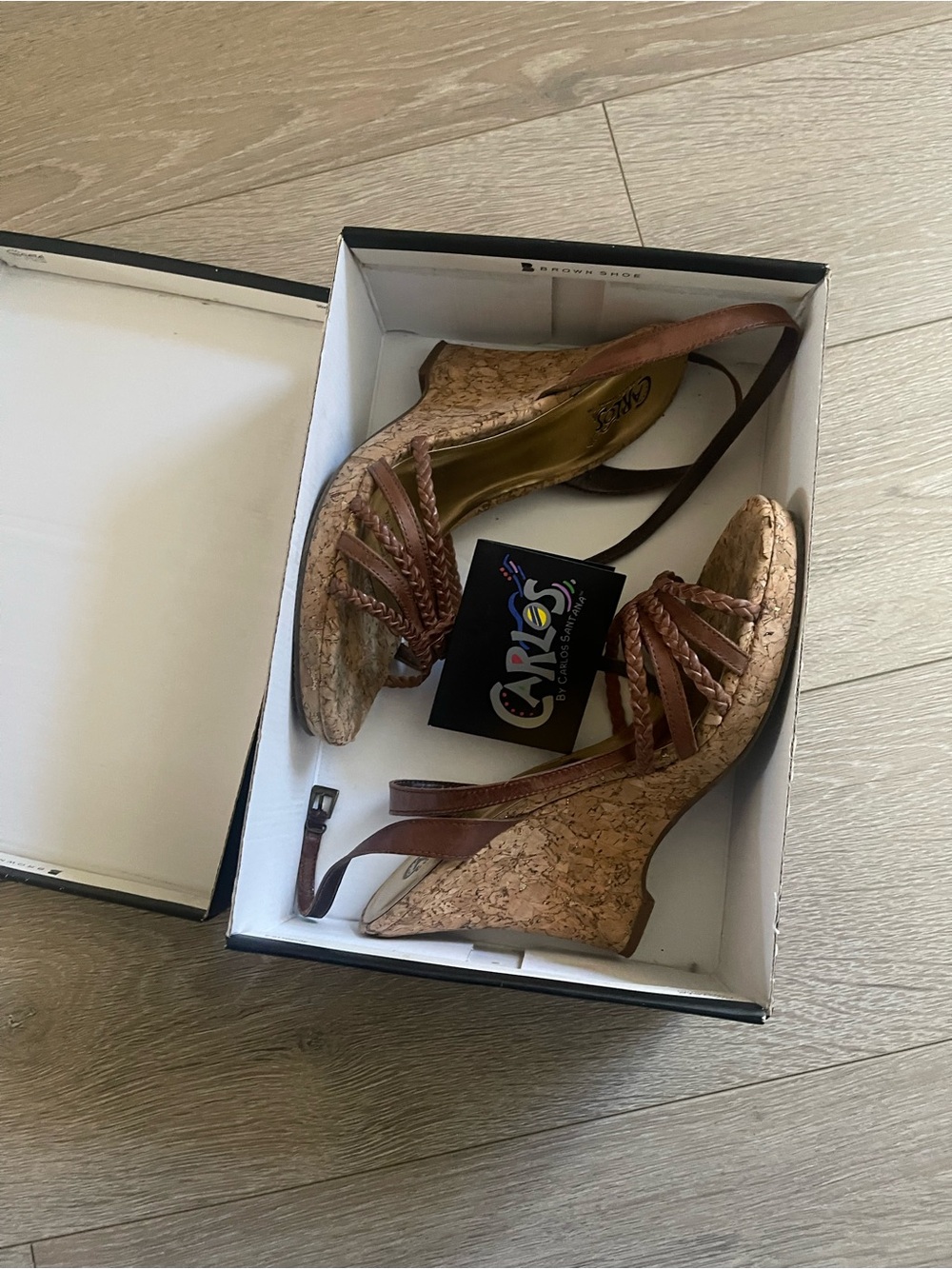 Carlos by Carlos Santana Rhythm Brown Wedges